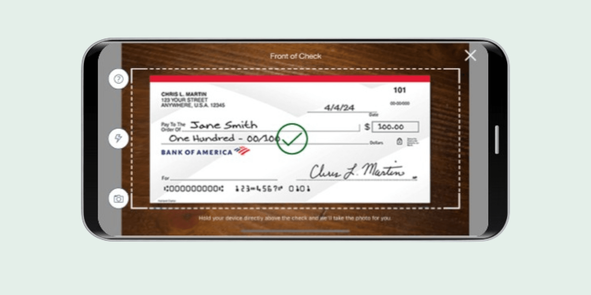 Mobile Check Deposits