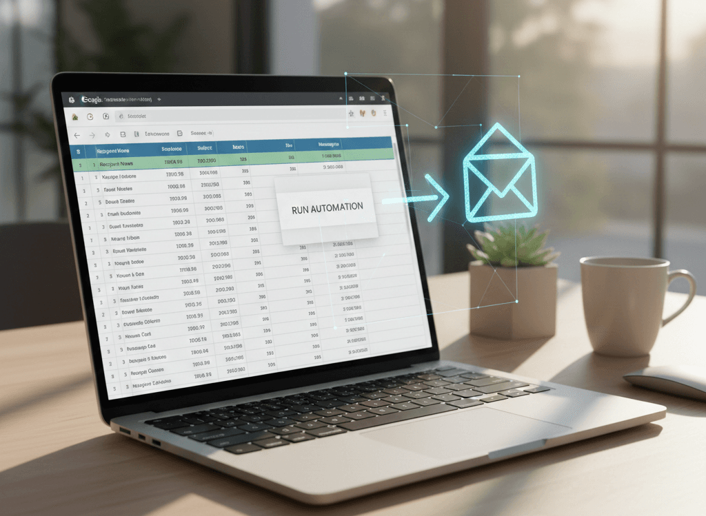 How to automate emails from Google Sheets