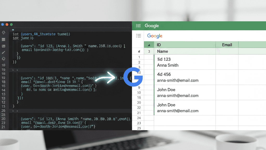 How to import JSON data into Google Sheets